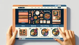 Meal Prep Business Website