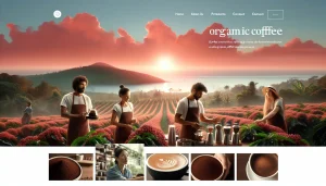 Coffee Business Website