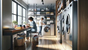 wash and fold laundry