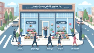 How to choose a florist location