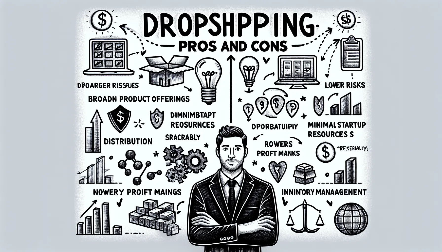 Pros and cons of dropshipping in 2024