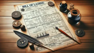 What is bill of lading