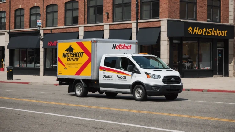 What is hotshot delivery