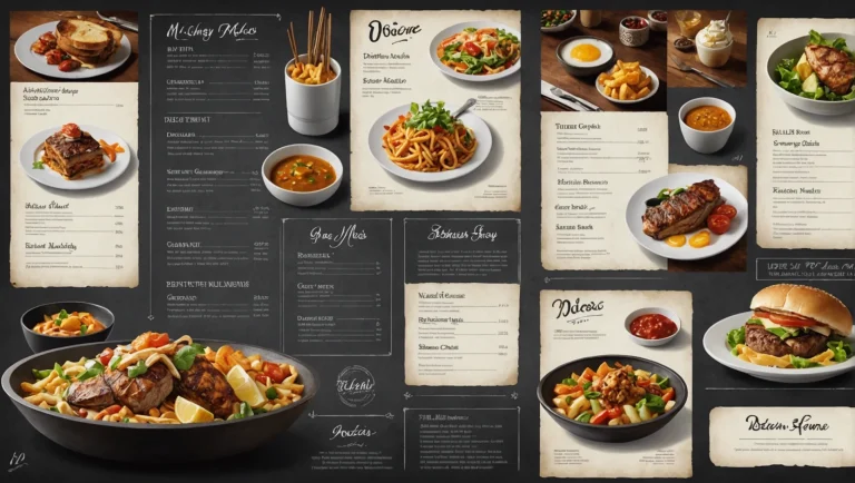 10 restaurant menu ideas to attract more customers