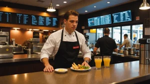 What is a counter service restaurant