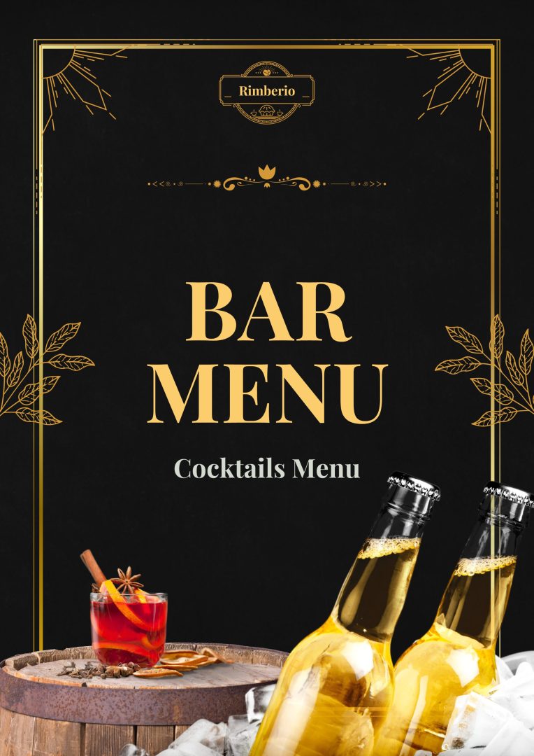 Best brewery menu templates and examples