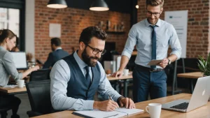 Small business hiring process