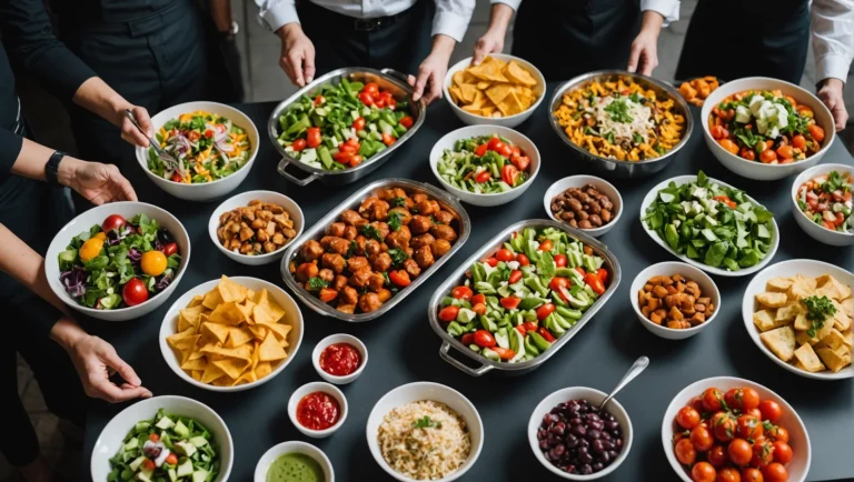 social media strategy for catering sales