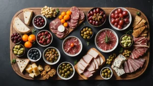 charcuterie menu examples