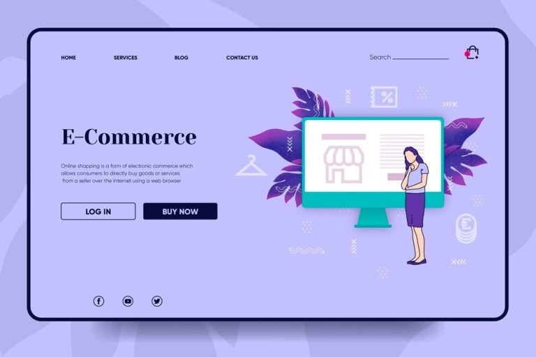 e-commerce website pictures