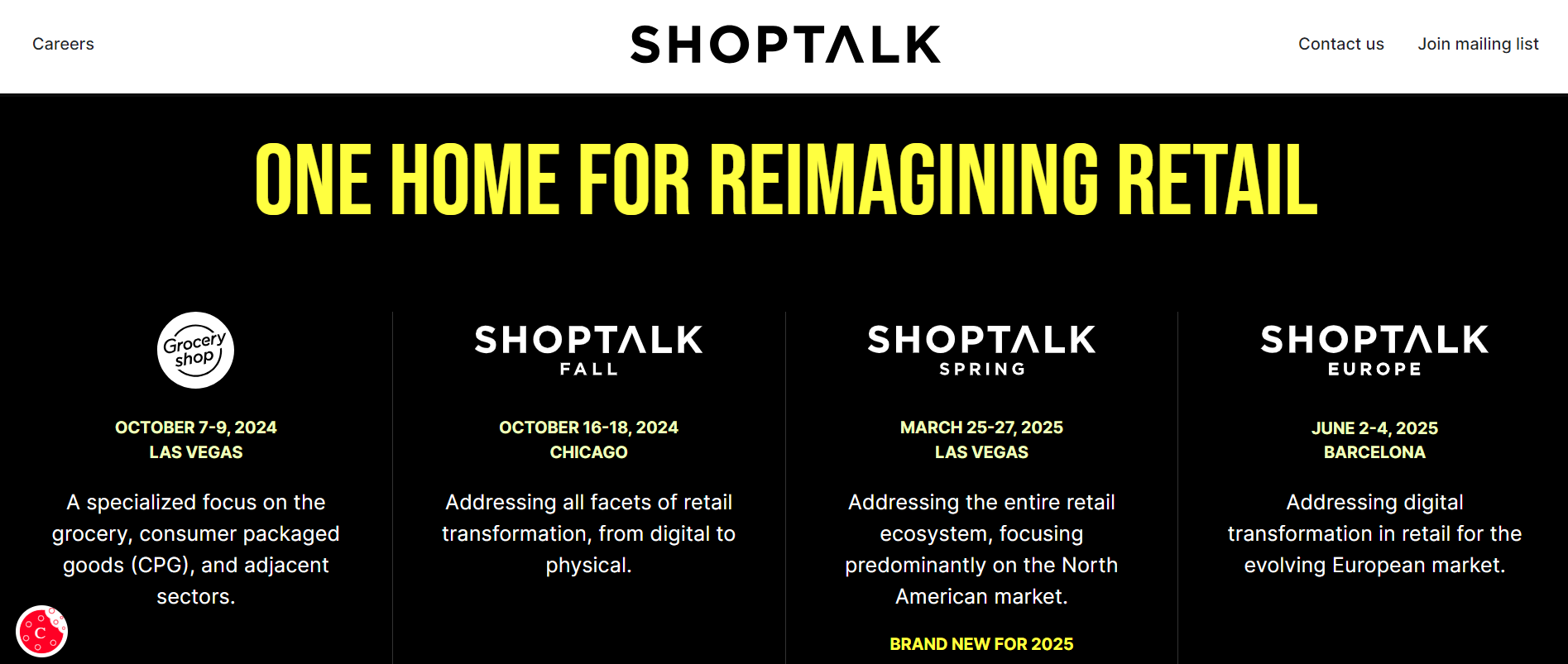 Last-Mile Delivery Conferences And Events Planned For 2025 - Last-Mile Delivery Conferences - Shoptalk