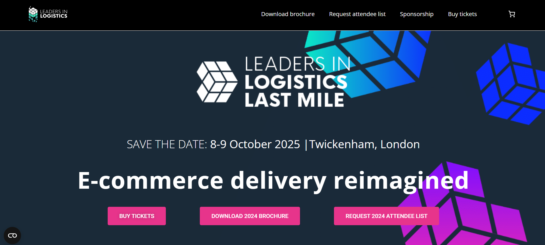 Last-Mile Delivery Conferences And Events Planned For 2025 - Last-Mile Delivery Conferences - Leaders In Logistics: Last Mile