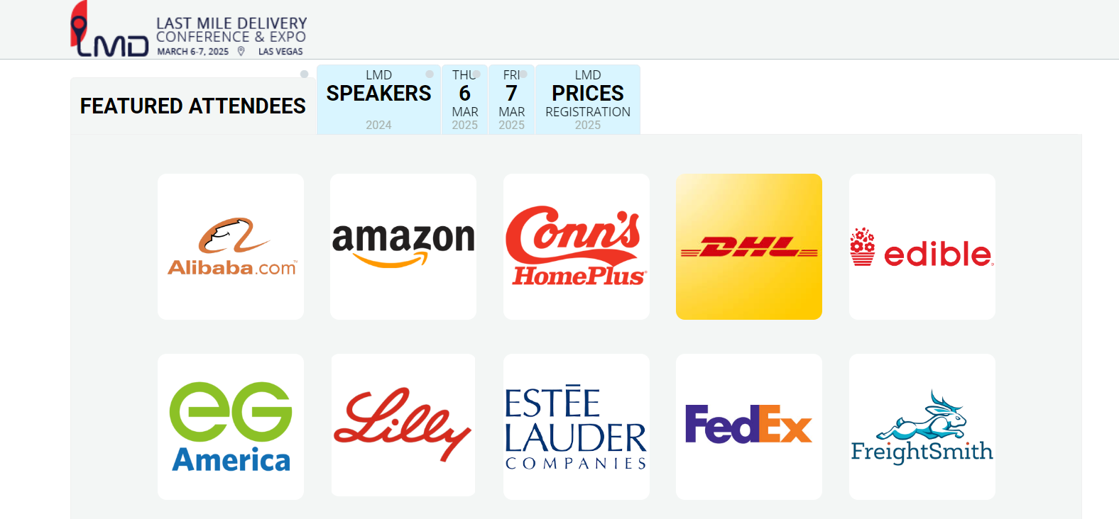 Last-Mile Delivery Conferences And Events Planned For 2025 - Last-Mile Delivery Conferences - Last Mile Delivery Conference &Amp; Expo