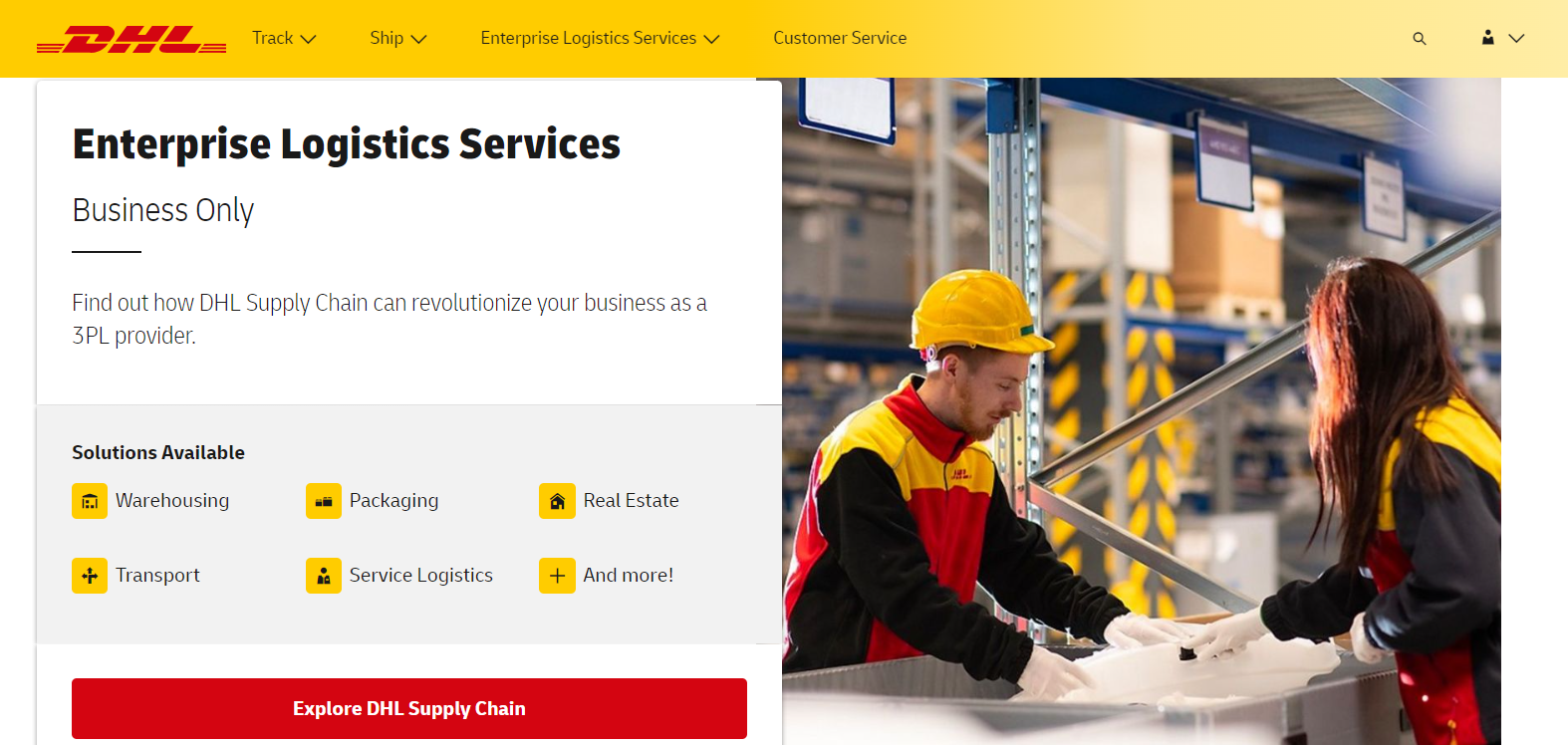 What Are The Best Third-Party Logistics Companies? - Third-Party Logistics Companies - Dhl