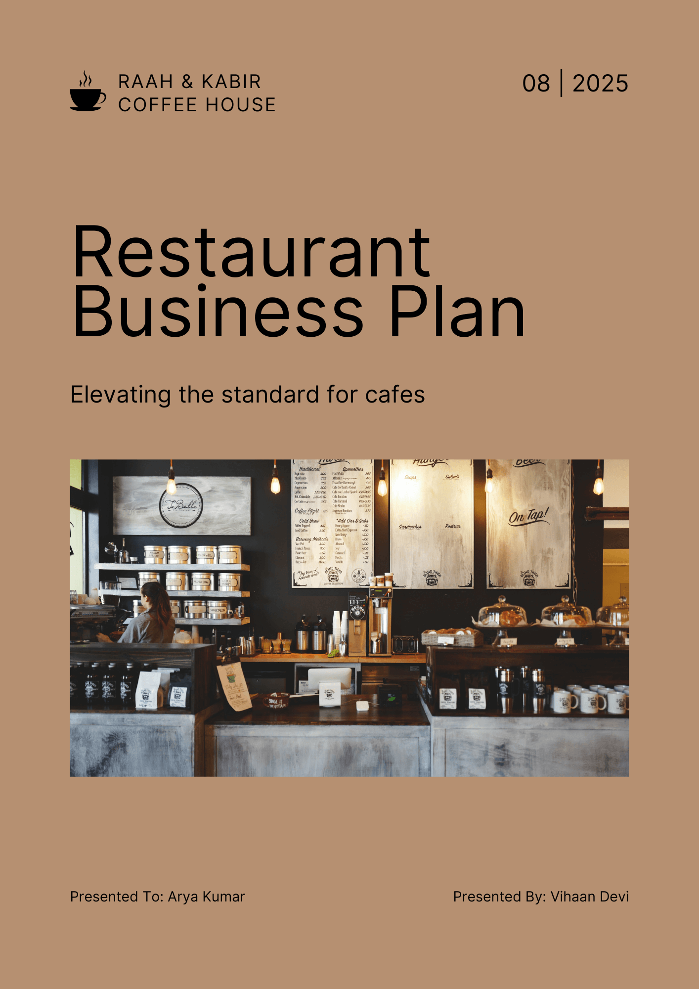 Free Restaurant Business Plan Templates - Restaurant Business Plan Templates - Basic