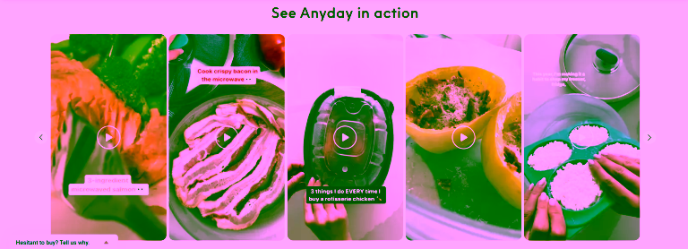 E-Commerce Product Page Examples