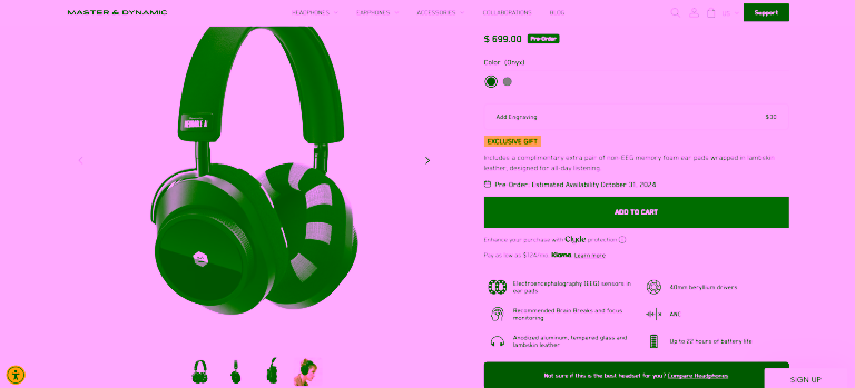 Best E-Commerce Product Page Examples For 2025 - E-Commerce Product Page Examples - Metrobi