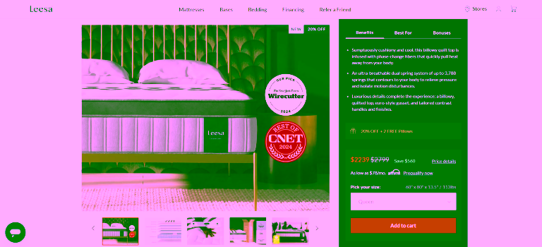 Best E-Commerce Product Page Examples For 2025 - E-Commerce Product Page Examples - Metrobi
