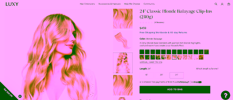 Best E-Commerce Product Page Examples For 2025 - E-Commerce Product Page Examples - Metrobi