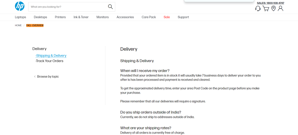 How to create a shipping policy