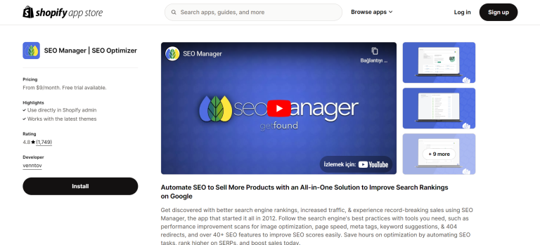 The Best Shopify Seo Tools To Boost Your Store'S Visibility [2025] - Shopify Seo Tools -