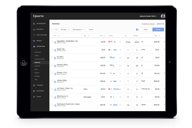 Restaurant Inventory Management Software