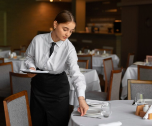 Bussing Tables