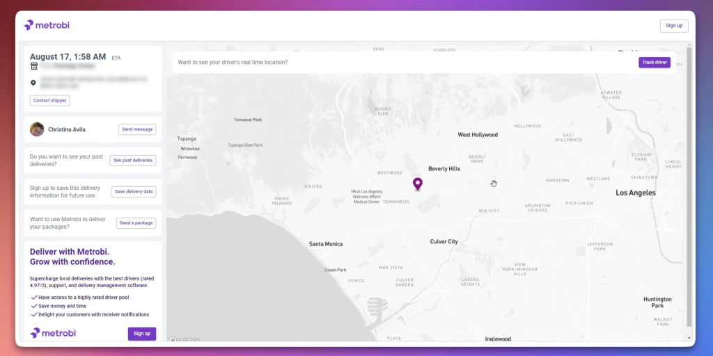 Track My Metrobi Delivery - - Track My Metrobi Delivery - -