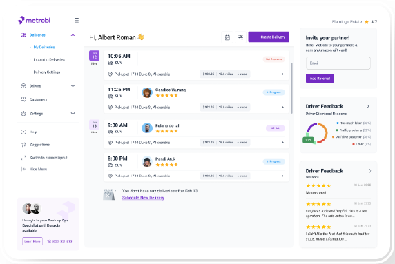 Metrobi Route Planner