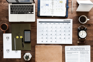 Daily schedule template