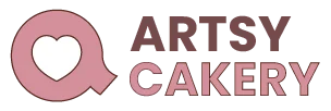 Artsy Cakery's logo, one of Metrobi's top customers in Dallas.