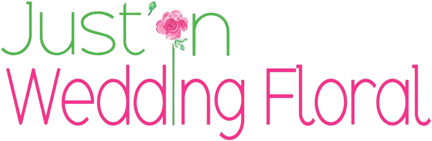 Justin Wedding Floral's logo, one of Metrobi's top customers in Austin.