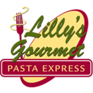 Lilly's GOurmet Pasta Express' logo, one of Metrobi's top customer in Boston.