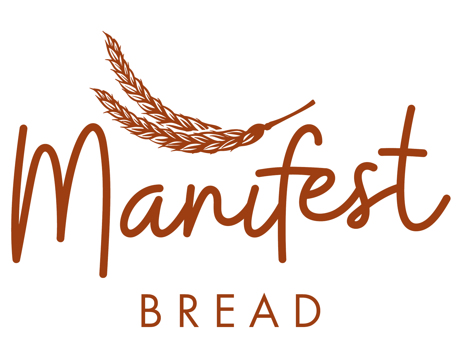 Manifest Bread's logo, one of Metrobi's top customers in Baltimore.