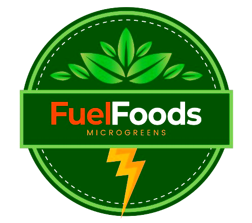 Fuel FOods Microgreens's logo, one of Metrobi's top customers in the farm industry.