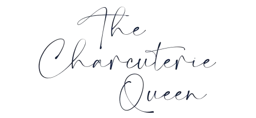 The Charcuterie Quenn's logo, one of Metrobi's top customers in the charcuterie business.